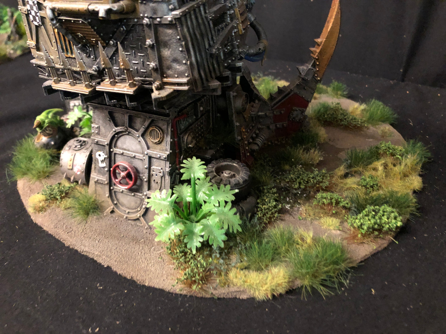 big ed bossbunka  #974 VERY Well Painted Custom Base orks Warhammer 40k