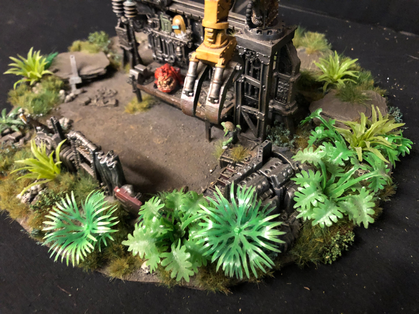 big ed bossbunka  #974 VERY Well Painted Custom Base orks Warhammer 40k