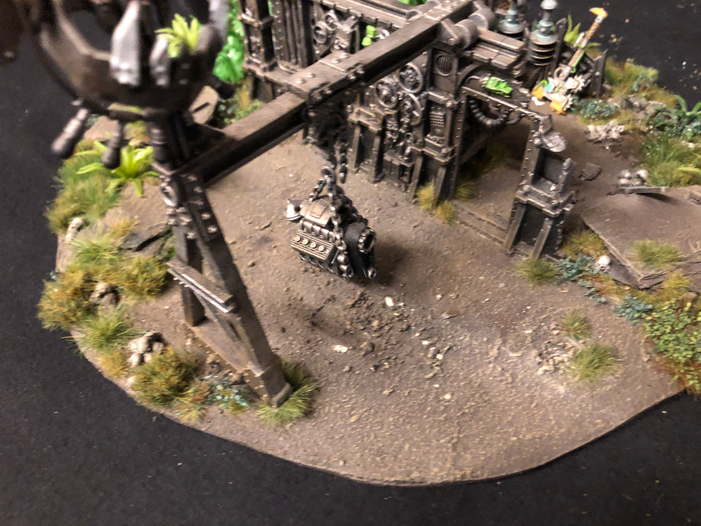 big ed bossbunka  #974 VERY Well Painted Custom Base orks Warhammer 40k