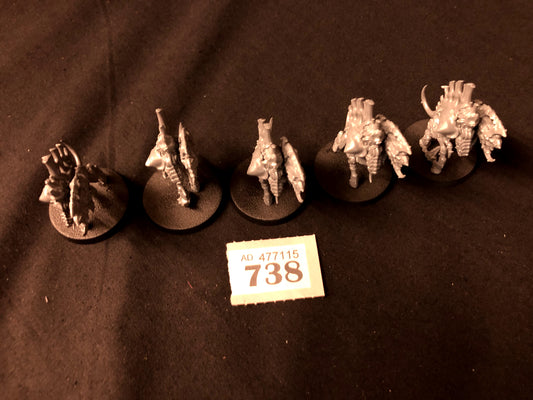 5x Barbgaunts #738 Tyranids Warhammer 40k