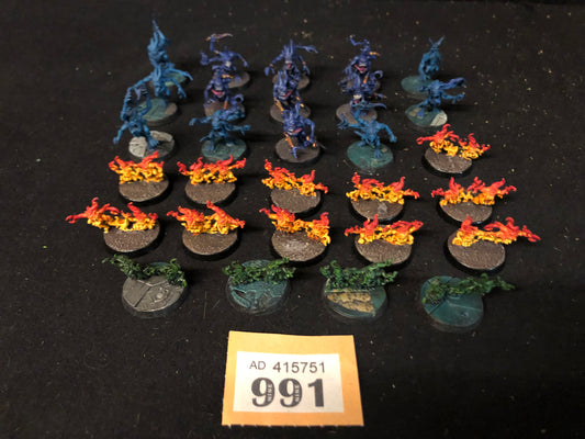 14x Blue Horrors + 15x Brimstone Horrors #991 Disciples of Tzeentch AOS Warhammer 40k