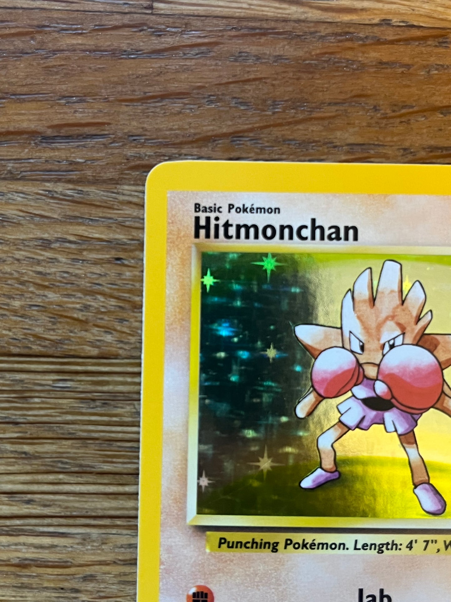 Hitmonchan Holo 7/102 Base Set NM Pokémon Single Card