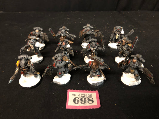 12x Blood Claws Space Wolves #698 Well Painted Space Marines Warhammer 40k