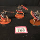 3x Skorepkh Destroyers #706 Well Painted Necrons Warhammer 40k