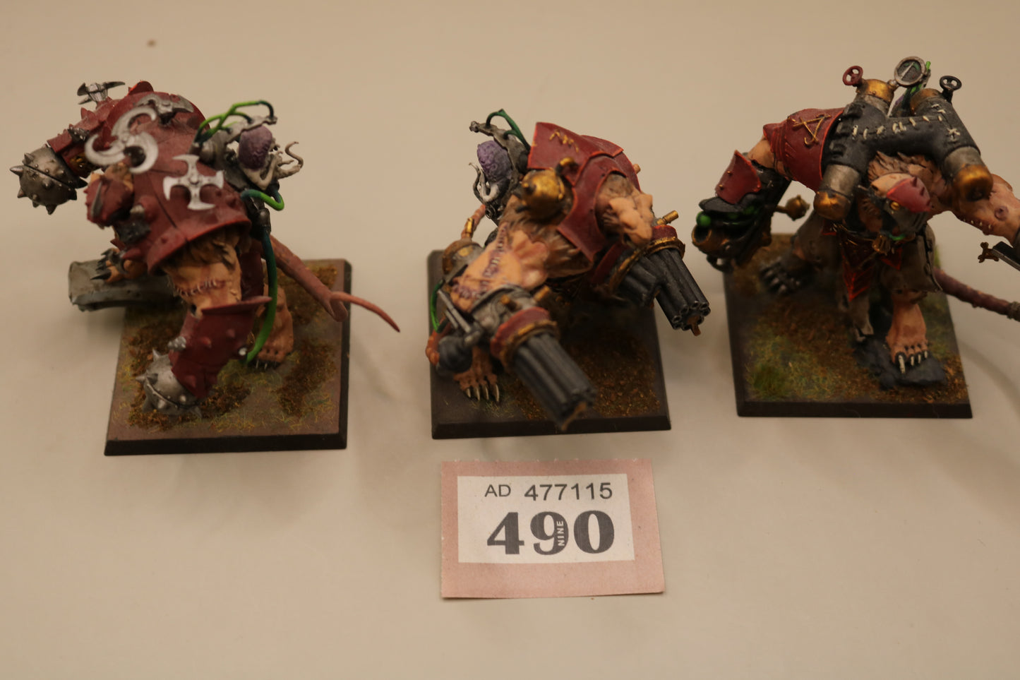 3x Stormfiends #490 VERY Well Painted Skaven Warhammer 40k AOS