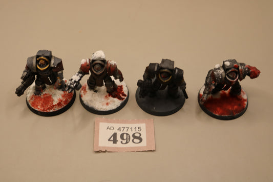 4x Cataphractii Terminators #498 Legiones Astartes Warhammer 40k 30k