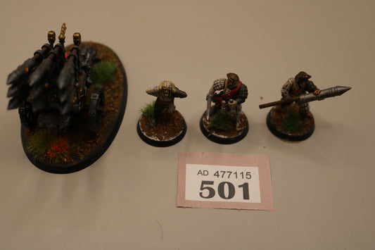Helstorm Rocket Battery #501 OOP Well Painted Empire of Man Fantasy Warhammer 40k