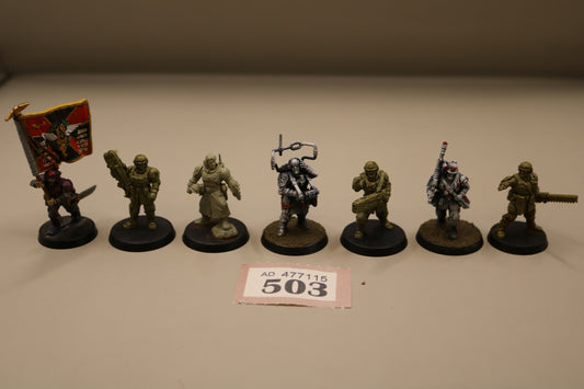 7x Cadian Shock Troops #503 Astra Militarum Warhammer 40k