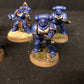 5x Primaris Intercessors #735 Very Well Painted Space Marines Warhammer 40k