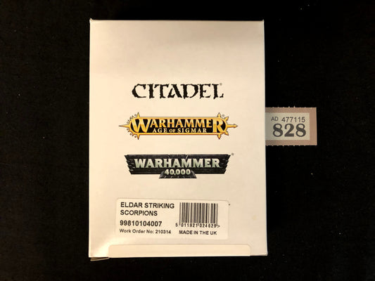 OOP Striking Scorpions NOS #828 Aeldari Warhammer 40k