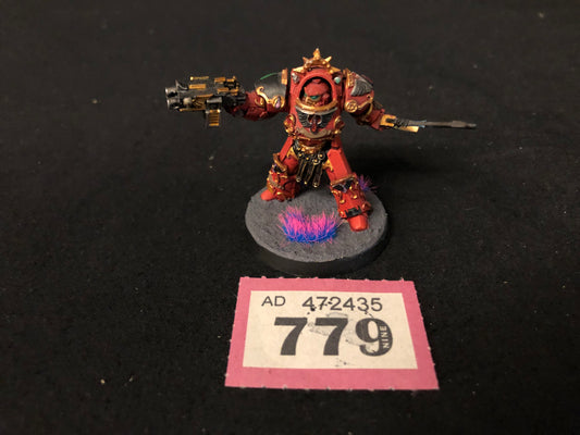 Blood Angels Legion Praetor in Tartaros Terminator Armour FORGEWORLD #779 VERY Well Painted Space Marines Warhammer 40k