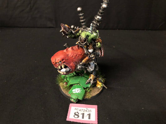 Mozrog on Squigosaur #811 VERY Well Painted Orks Well Painted Warhammer 40k