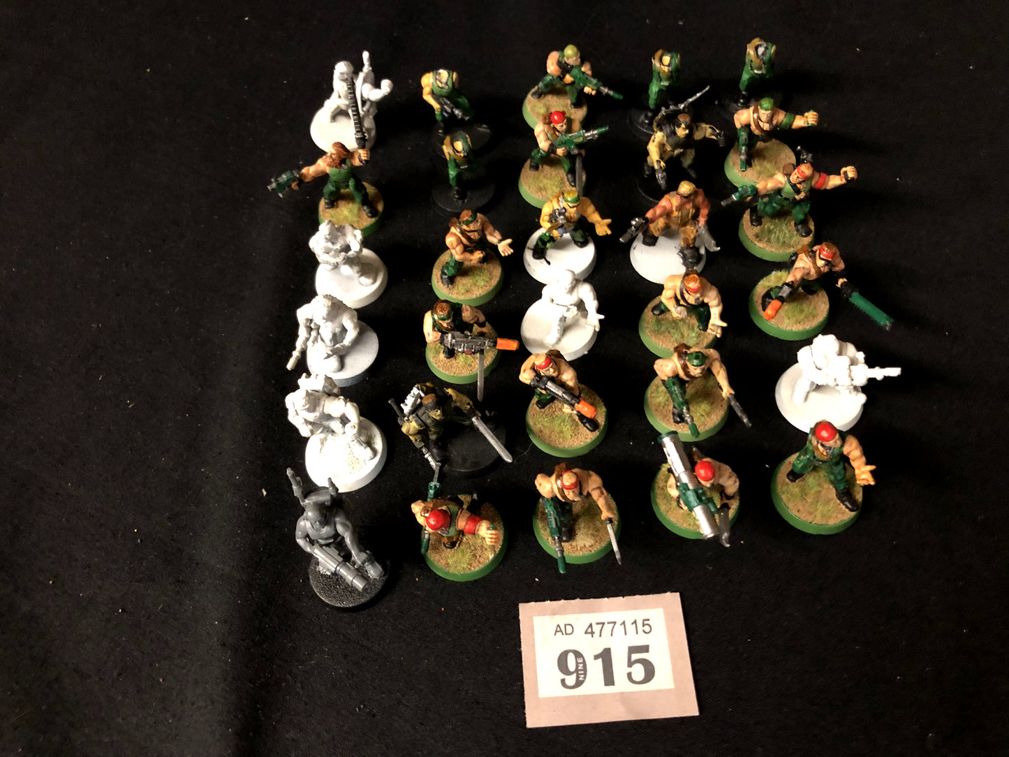 30x Catachan Jungle Fighters #915 Astra Militarum Warhammer 40k