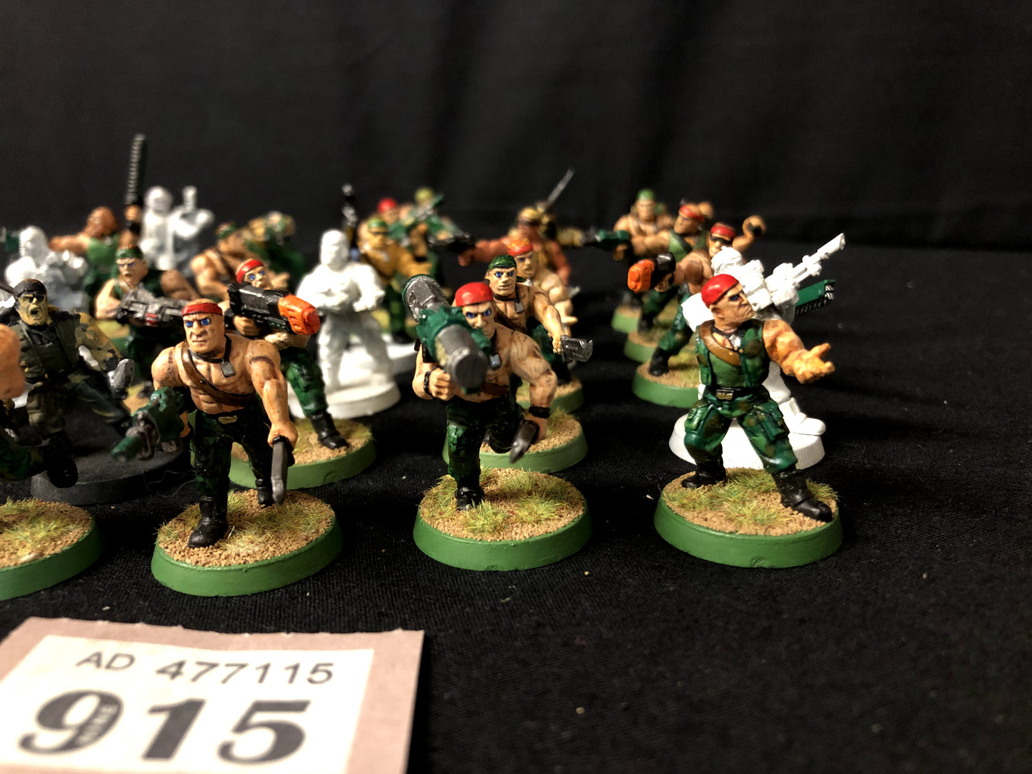 30x Catachan Jungle Fighters #915 Astra Militarum Warhammer 40k