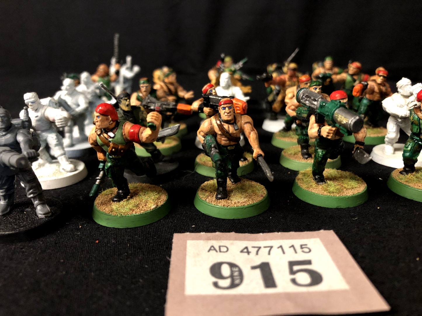 30x Catachan Jungle Fighters #915 Astra Militarum Warhammer 40k