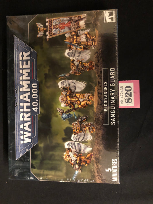 Sanguinary Guard BNIB OOP #820 Blood Angels Space Marines Warhammer 40k