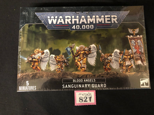 Sanguinary Guard BNIB OOP #821 Blood Angels Space Marines Warhammer 40k