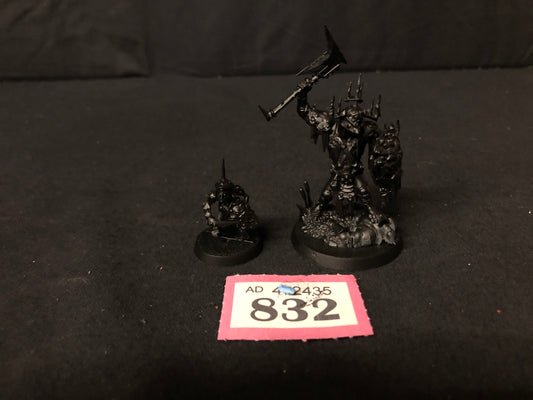 Killaboss with Stab grot #832 Orruk Warclans AOS Warhammer 40k