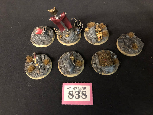 7x Well Painted Objective Markers #838 Warhammer 40k