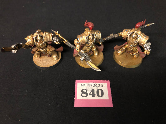3x Allarus Terminators #840 Adeptus Custodes Warhammer 40k