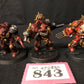 5x Blood Angels Space Hulk Terminators Squad #843 Very Well Painted Space Marines Warhammer 40k