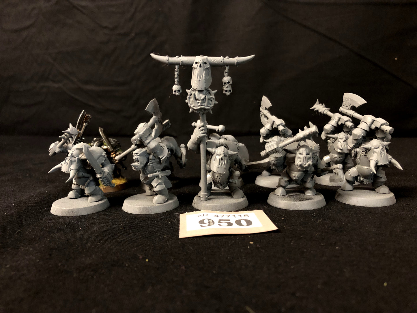 10x Black Orcs #950 Old World Warhammer 40k