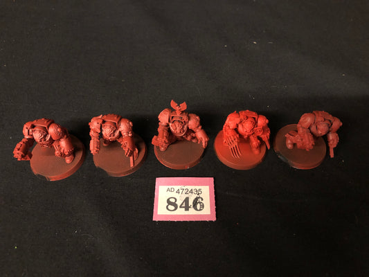5x Blood Angels Terminator Squad #846 Space Marines Warhammer 40k