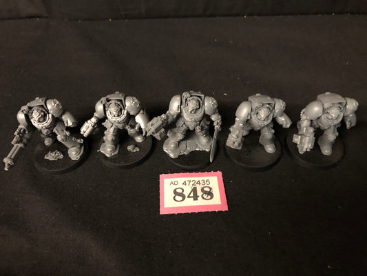 5x Primaris Terminator Squad #848 Space Marines Warhammer 40k