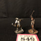 2x Uruk Hai Captains #849 Evil Modor MESBG LOTR Warhammer 40k