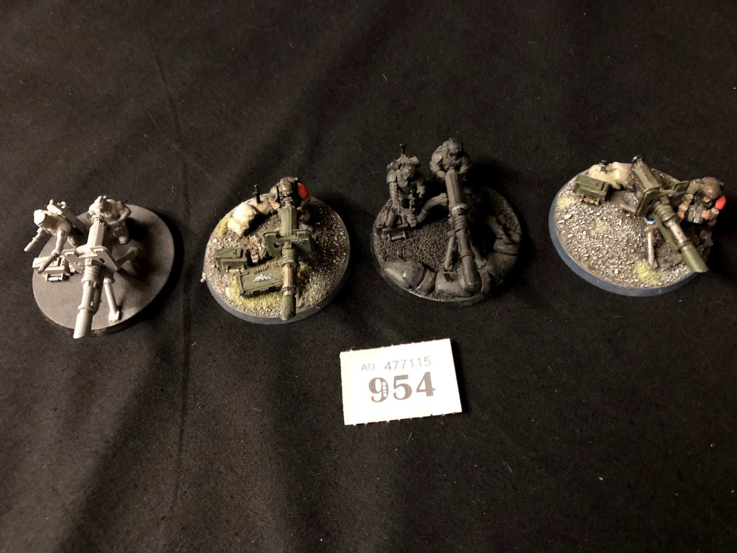4x Heavy Weapons Squad #954 Astra Militarum Warhammer 40k