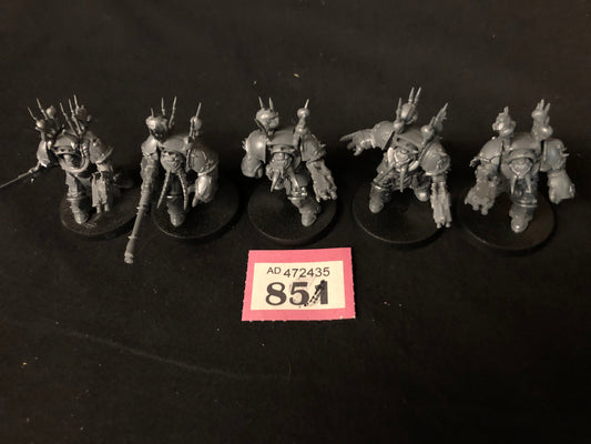 5x Chaos Terminator Squad #854 Chaos Space Marines Warhammer 40k