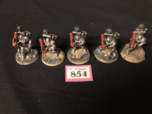 5x Missile Launcher Tactical Marines #854 Space Marines Warhammer 40k