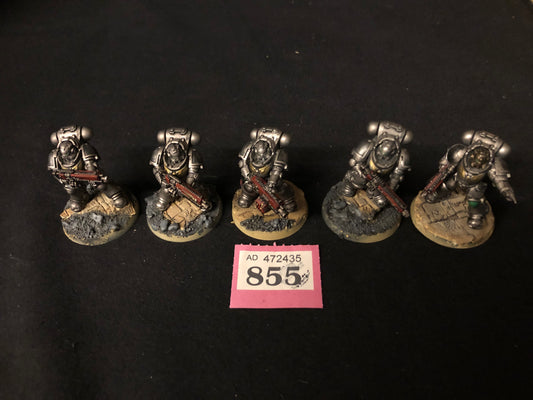 5x Primaris Heavy Intercessors #855 Space Marines Warhammer 40k