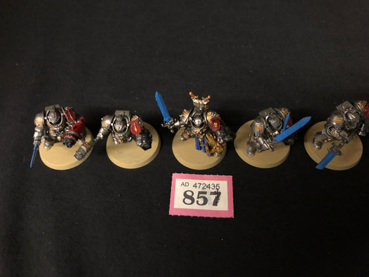 5x Grey Knights Terminator Squad #857 Space Marines Warhammer 40k