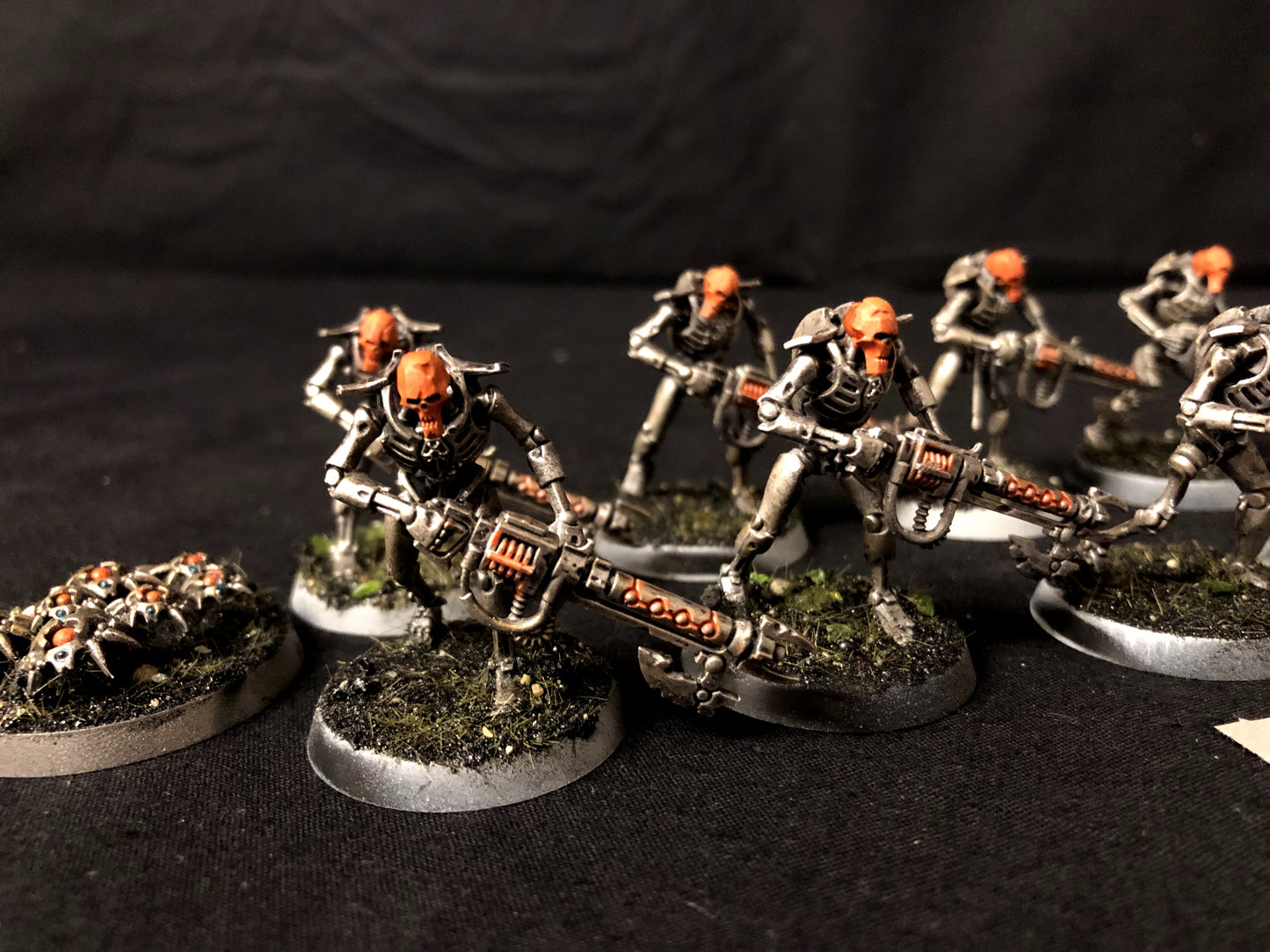 10x Warriors + 2x Scarabs #962 Well Painted Necrons Warhammer 40k
