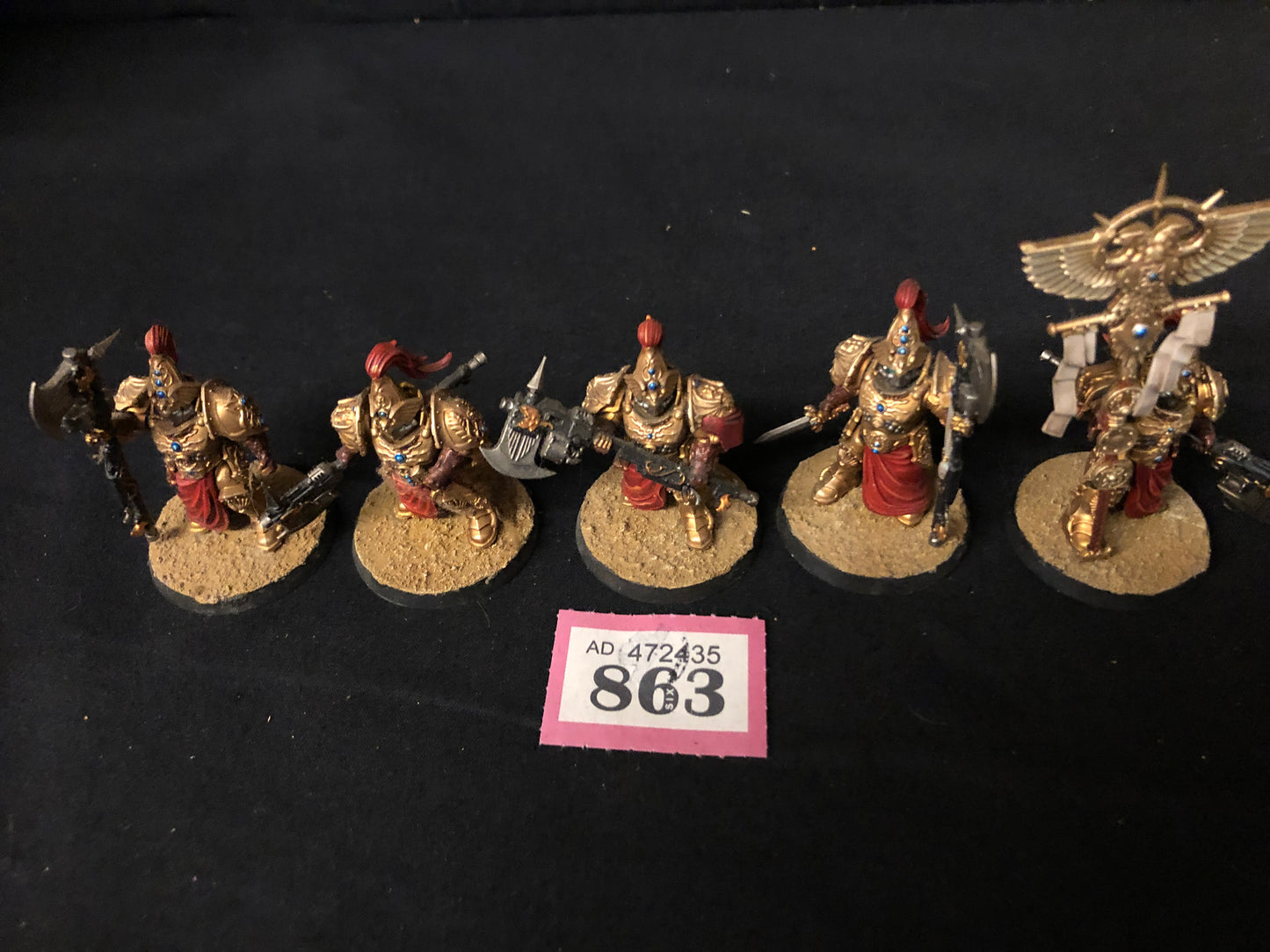 5x Custodian Wardens #863 Adeptus Custodes Warhammer 40k