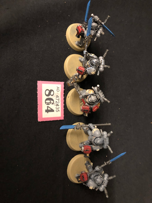 5x Interceptor Squad Grey Knights #864 Space Marines Warhammer 40k