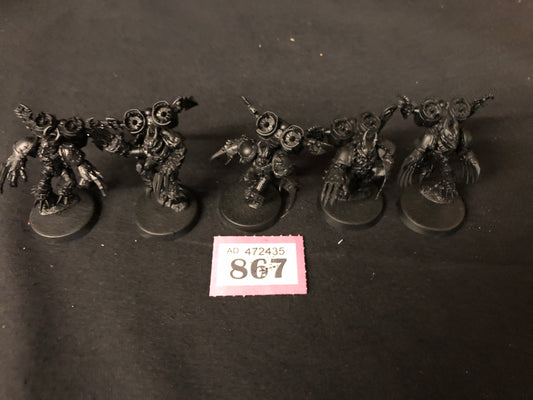 5x Raptors #867 Chaos Space Marines Warhammer 40k