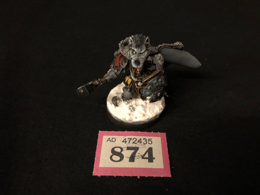 Logan Grimnar Space Wolves Proxy #874 Well Painted Space Marines Warhammer 40k