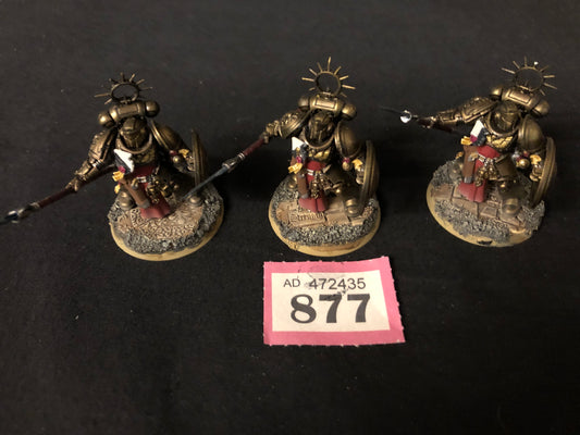 3x Primaris Bladeguard Veterans Custom #877 Well Painted Space Marines Warhammer 40k