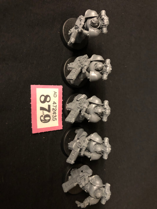 5x Heavy Tactical Marines #879 Horus Heresy Space Marines Warhammer 40k 30k