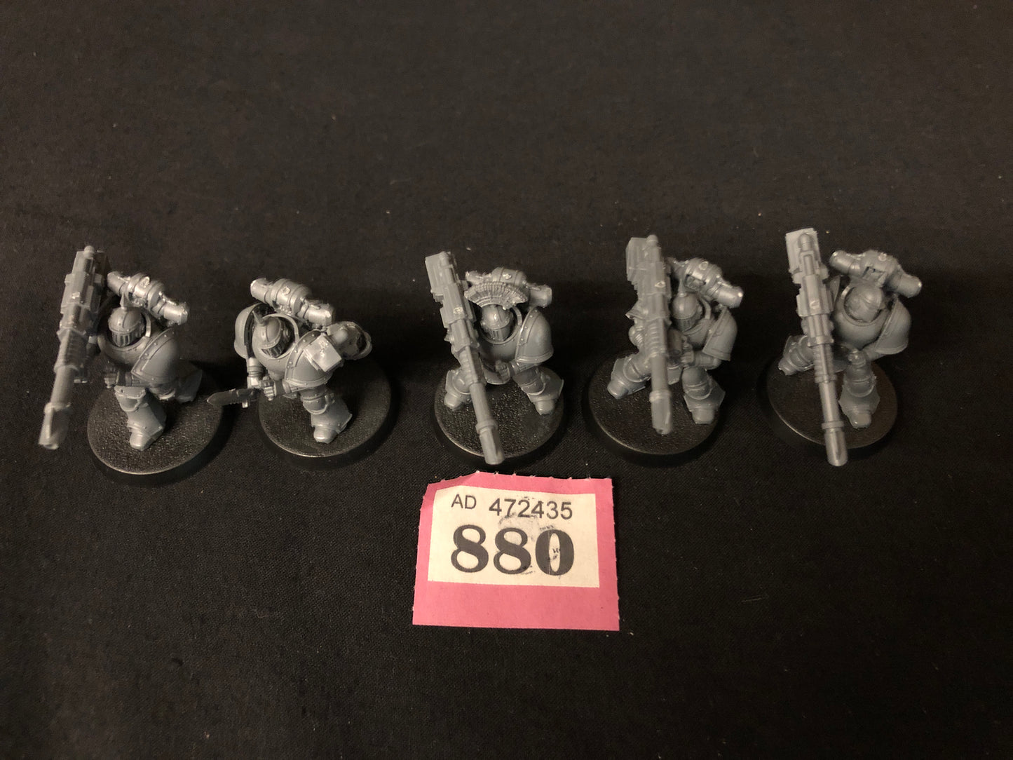 5x Missile Launchers Tactical Squad #880 Space Marines Warhammer 40k 30k