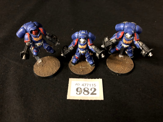 3x Primaris Inceptors #982 Space Marines Warhammer 40k