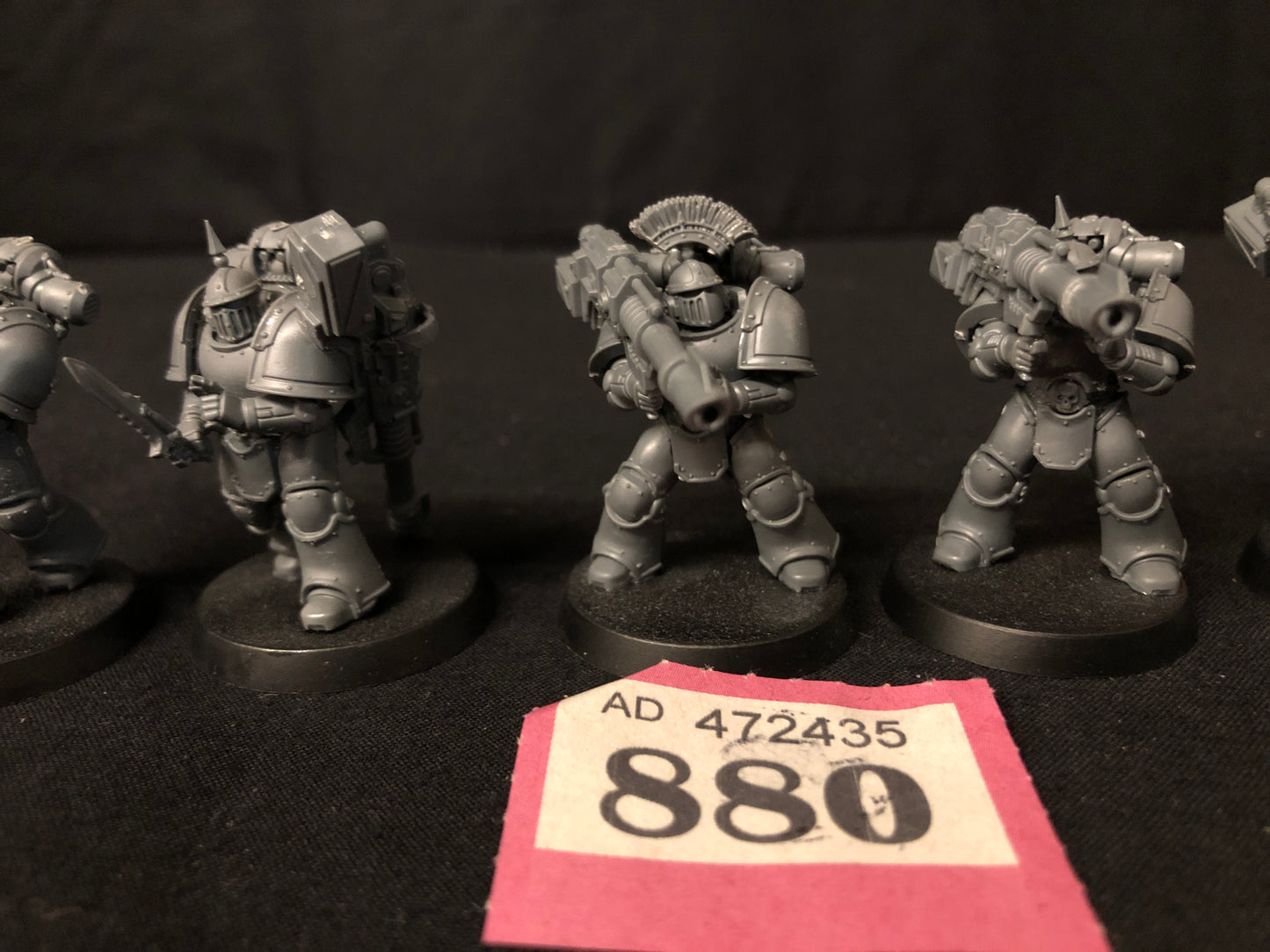5x Missile Launchers Tactical Squad #880 Space Marines Warhammer 40k 30k