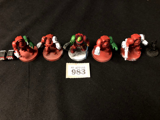 5x Primaris Terminator Squad #983 Space Marines Warhammer 40k