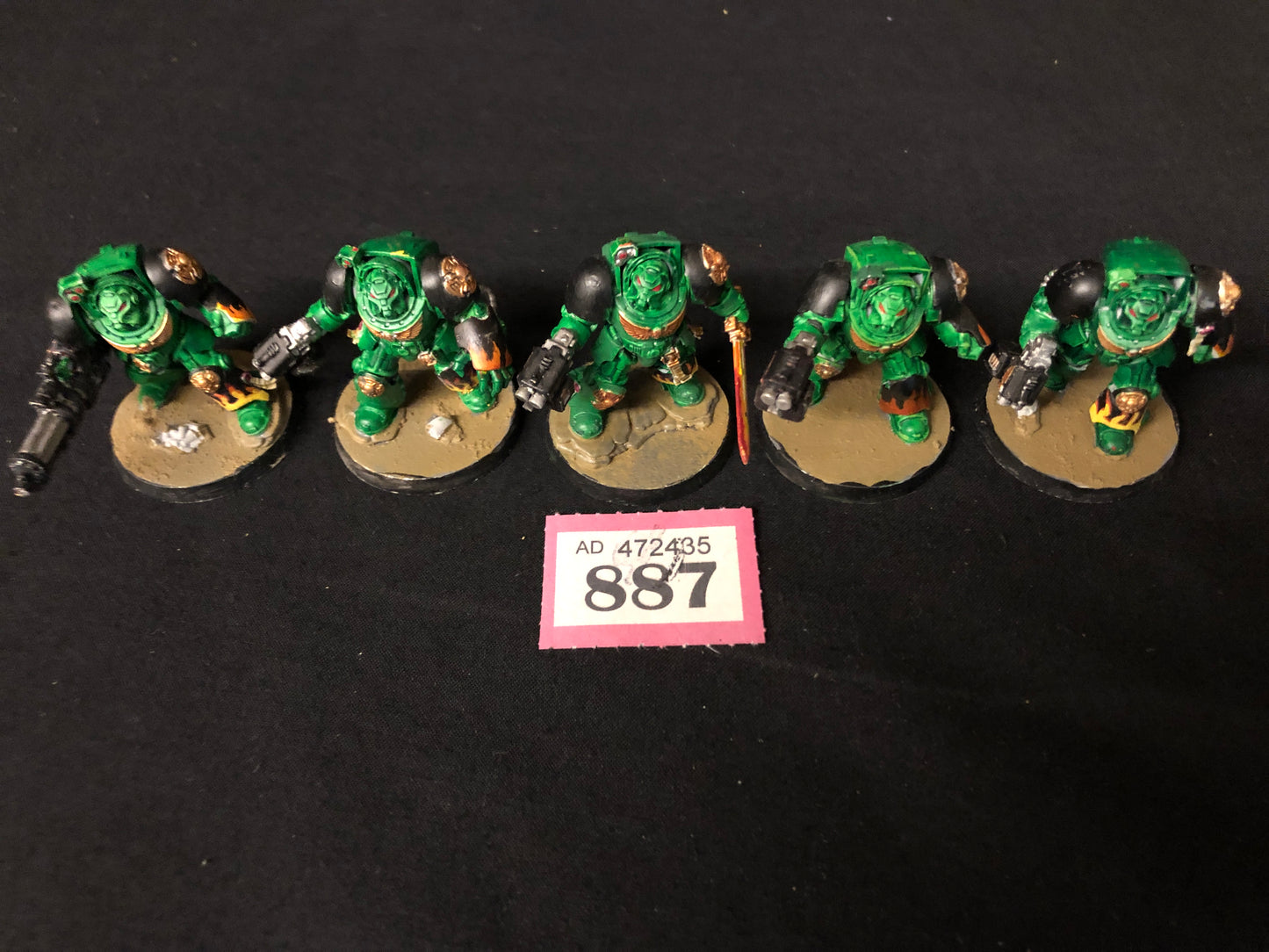 5x Primaris Terminator Squad #887 Space Marines Warhammer 40k