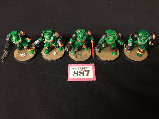 5x Primaris Terminator Squad #887 Space Marines Warhammer 40k