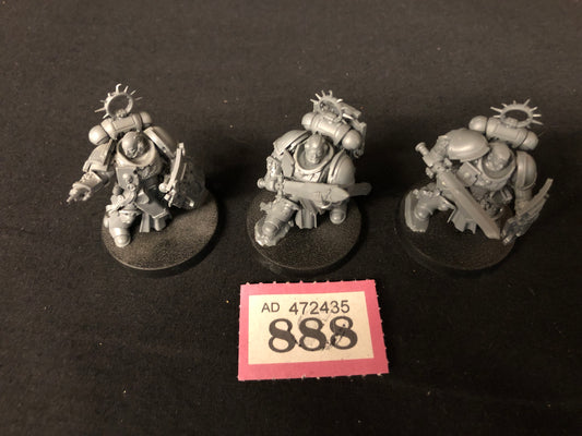 3x Primaris Bladeguard Veterans #888 Space Marines Warhammer 40k