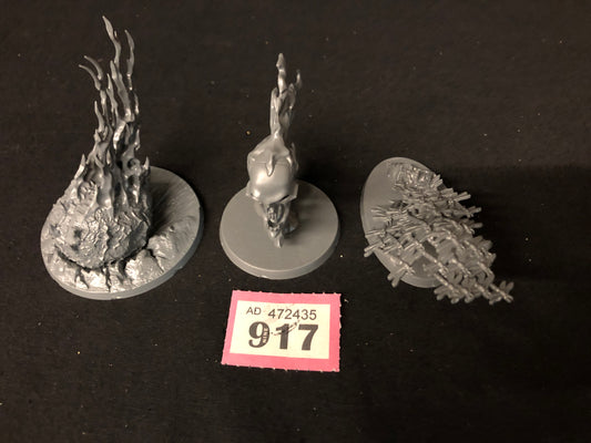 3x Endless Spells #917 Malign Sorcerery AOS Warhammer 40k