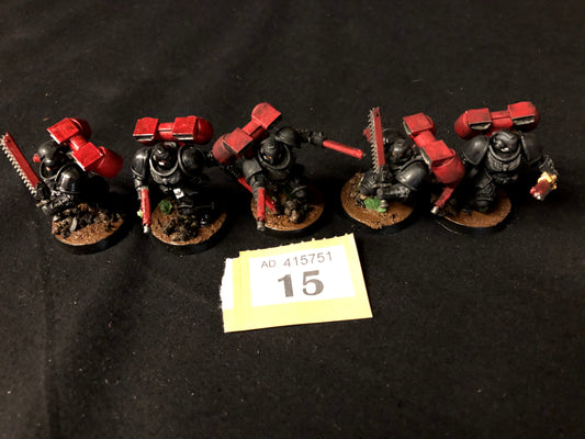 5x Vanguard Veterans #15 Space Marines Warhammer 40k